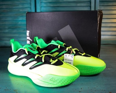 Adidas Dame Certified 3 Pulse Lime Green Basketball Sneakers #JI1542 Size 11