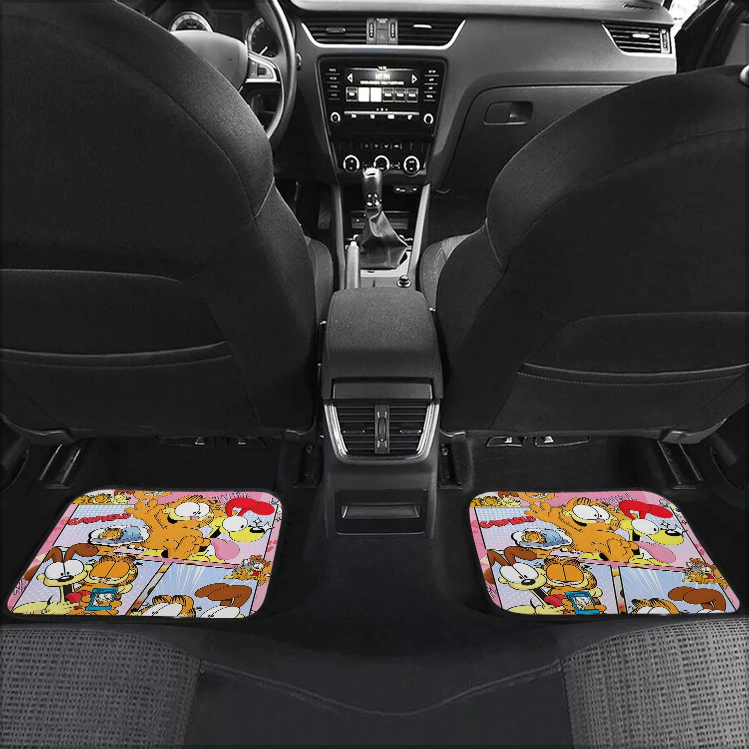 Garfield Odie Car Floor Mats, Cartoon Comic Auto Accessories