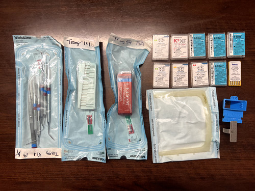 Endodontic instruments/ Endo burs block/ Rotary files/ K files/ Endo rings