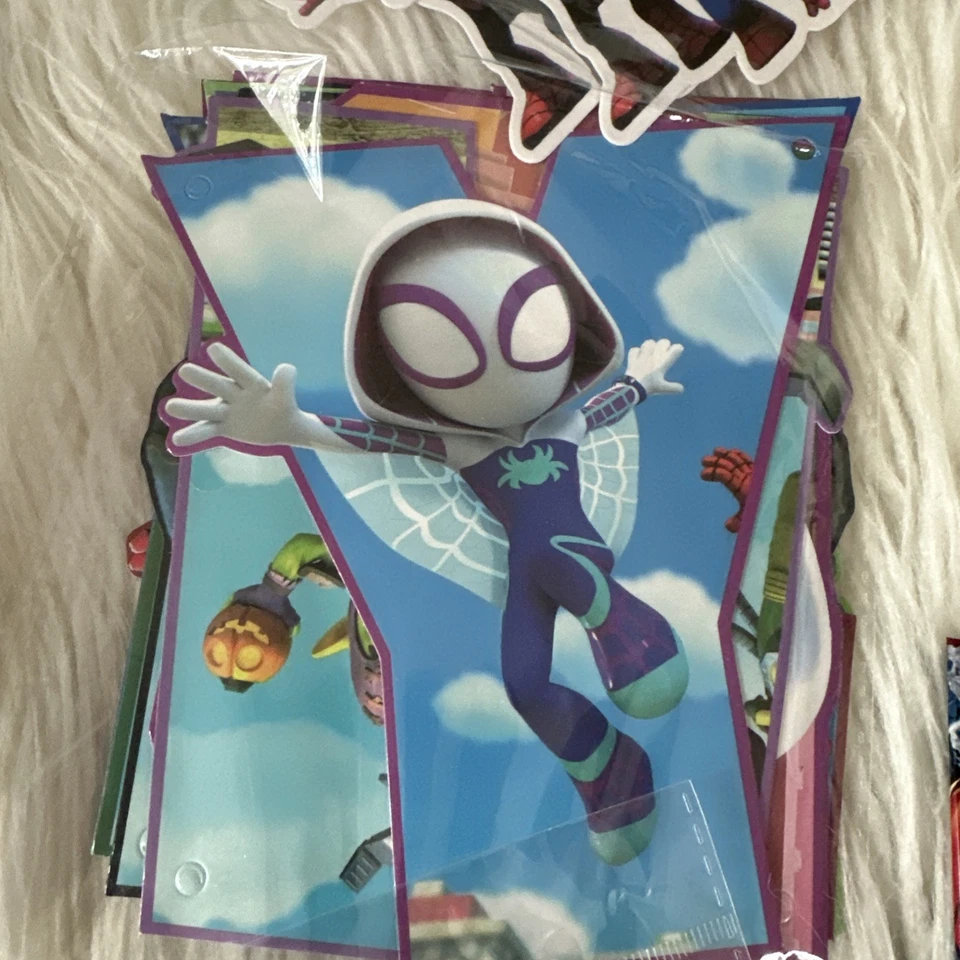 Spidey Decoraciones Fiesta Globos Mantel Cumpleaños Banner Suministros Favores Foto 4 de 4