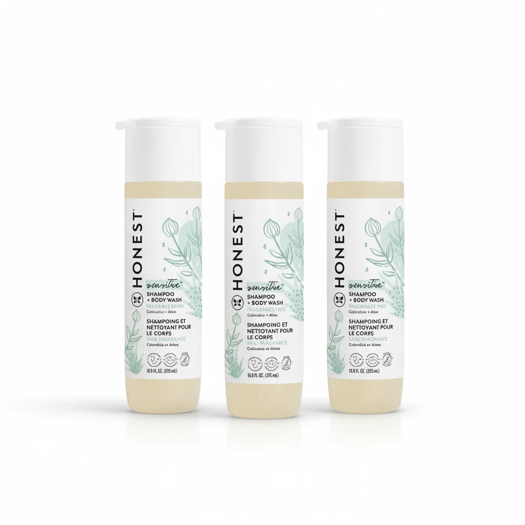 3 Pack Honest Shampoo & Body Wash Fragrance Free Sensitive 10oz EA NEW
Opens in a new window or tab