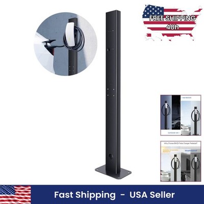 Tesla Wall Connector Charger Pedestal Base Gen 3 EV Mounted Cable Adapter Holder