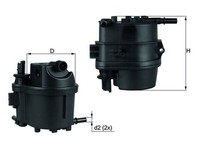 Kraftstofffilter KL 779 Mahle FüR Peugeot CitroËN Ford Toyota Mazda