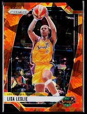 2024 Panini Prizm WNBA Lisa Leslie Ice Orange Prizms #98