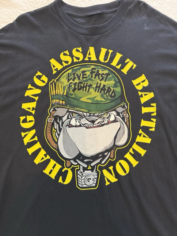 Camisa WWE 2007 Raw John Cena LANZADA Cadena Pandilla XXL - VIDEO + FOTOS FECHADAS PRUEBA Foto 2 de 4