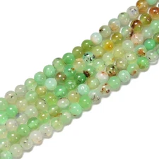 Chrysoprase Smooth Round Beads Size 4mm 15.5" Strand (4mm)