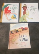 Children's Lot Of 3 Hardcover Books Including Disney's Little Mermaid  Princess