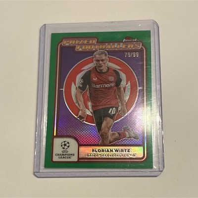 Topps Finest UEFA Club Competitions Florian Wirtz Leverkusen PF-11 Green /99