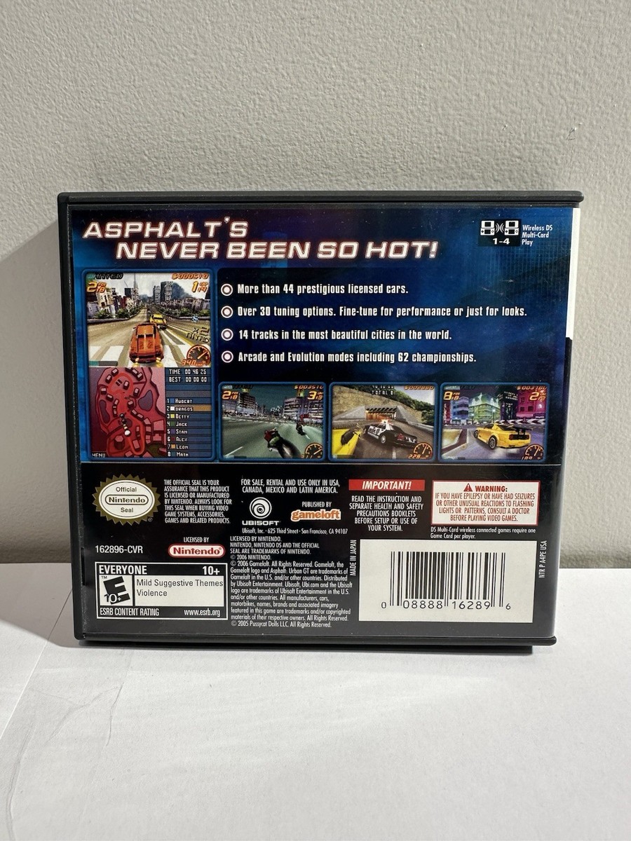 Asphalt Urban GT 2 (Nintendo DS, 2006) for sale online | eBay