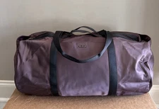 Tumi Voyageur Just In Case Duffel Bag Overnight Packable Foldable Purple Plum