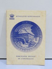 OPUSCOLO THE CHRISTMAS PLATE 1976 SVEN VESTERGAARD ROYAL PORCELAIN COPENHAGEN di