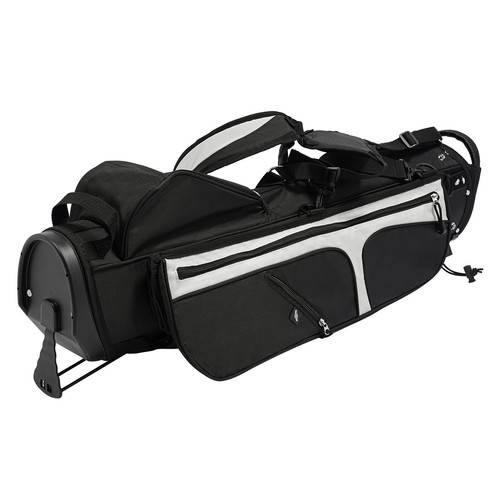 Lightweight Golf Stand Carry Bag With 3 Dividers And 5 Pockets, Easy to Carry - Picture 8 of 14
