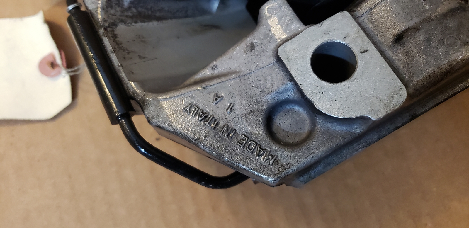 2014-2017 Maserati Ghibli Front LH Driver Brake Caliper Silver Brembo OEM