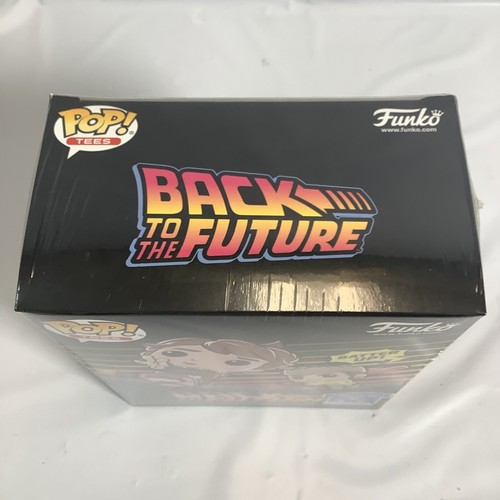 New Funko Pop Vinyl Figure & XL Back To The Future Marty McFly T-Shirt SEALED - Picture 6 of 7