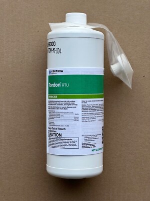 Tordon RTU Herbicide Cut Stump Killer - 1 Quart by Corteva NO SALES: CA ...