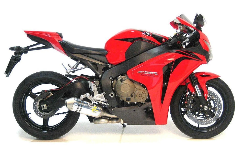 Honda CBR 1000RR 2008-2011 Leo Vince SBK escape ilimitado deslizable pulido Foto 2 de 4