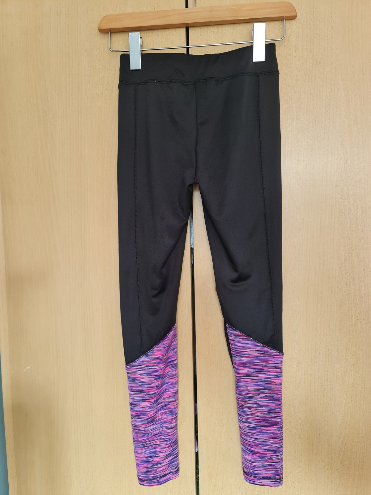 Champion performance size M exercise leggings bla… - image 4