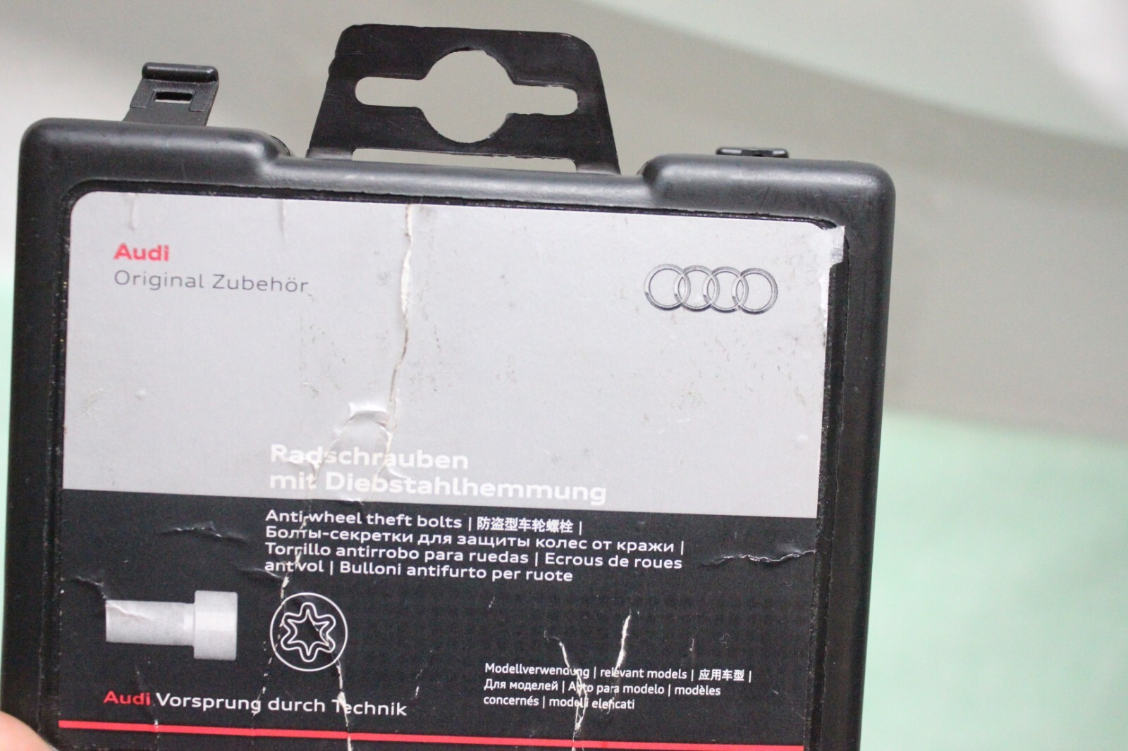 Audi AntiWheel Theft Bolts Original Zubehor 808 eBay