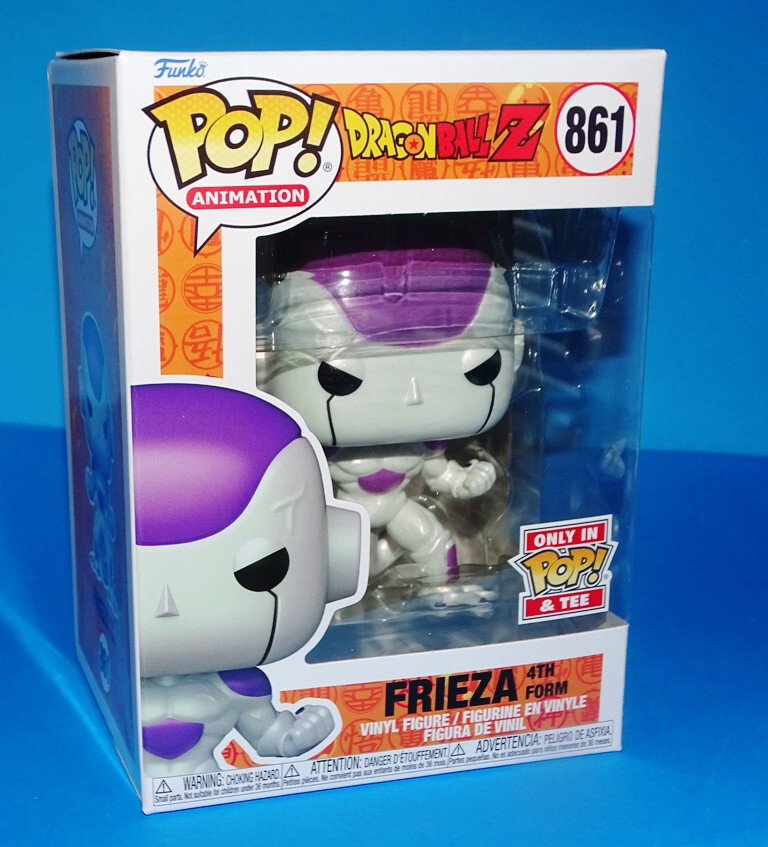 Funko Pop! #861 Frieza 4Th Form Exclusive Dbz Dragon Mib +P/Prot