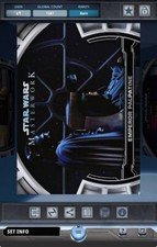 Topps Star Wars Card Trader 2020 Masterwork Metal Moments- Emperor Palpatine