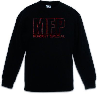 PURSUIT SPECIAL Kinder Pullover Mad Main Force Patrol Max Thunderdome Mel Symbol