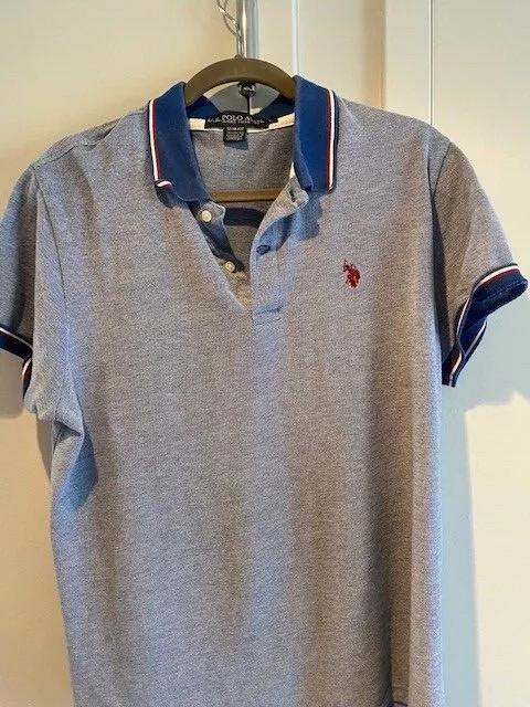 Us polo slim fit shirts cheap