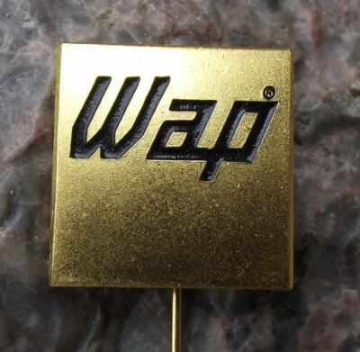 #ad #ad Antique WAP Logo Dampstrahl Reinigung German Pressure Washers Company Pin Badge $12.99