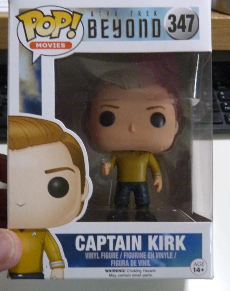 Funko Pop! Películas Star Trek Beyond Captain Kirk Duty Uniform #347