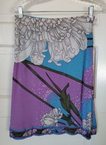 Vintage Leonard Paris  Silk Skirt  Sz Euro 40