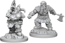 D D Nolzur's Marvelous Unpainted Minis: W6 Male Dwarf Barbarian