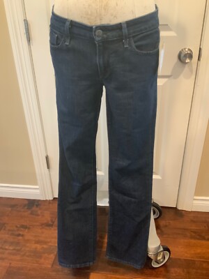 Joe's Jeans Dark Wash ''The Starlet Slim Leg Boot Let Fit'' Blue Jeans, Size 27
