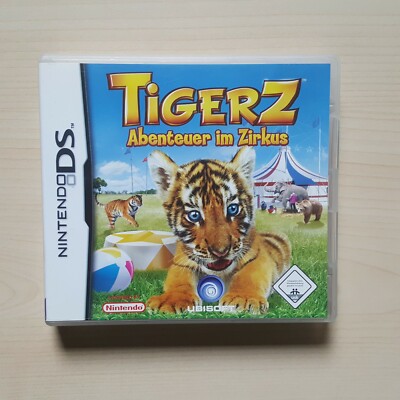 Tigerz Abenteuer im Zirkus in OVP Nintendo DS Spiel NDS Boxed