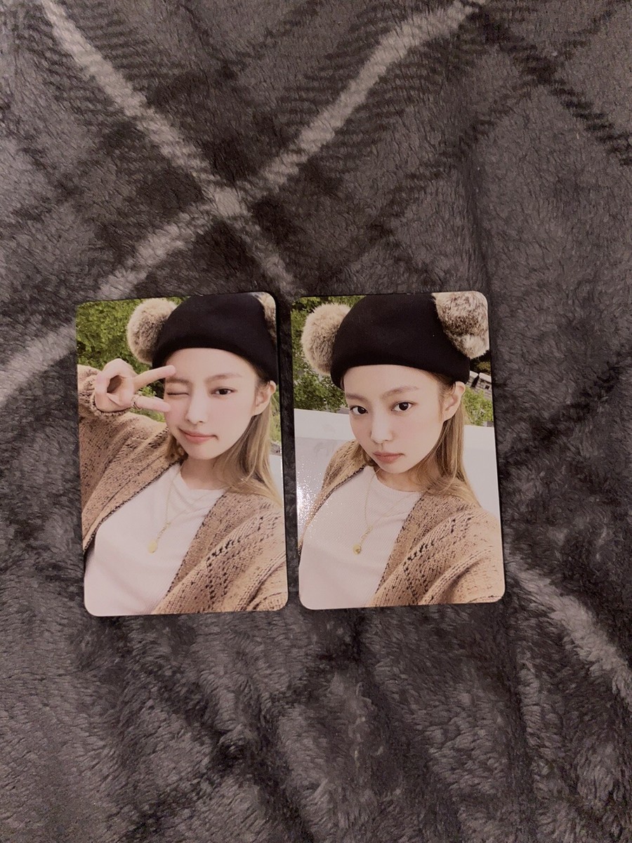 BLACKPINK JENNIE Born Pink Bear Photocard PC Kpop Limited