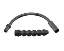 ALTALINE BICYCLE V-BRAKE CABLE NOODLE W/BOOT 135 DEGREE BLACK FRONT/REAR.