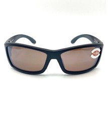 Costa Del Mar Corbina Sunglass Matte Black Global Fit/Copper Silver Mirror 580G