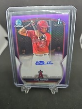 2023 BOWMAN 1ST PURPLE CHROME AUTO /250 LUIS TORRES #CPA-LT  Baseball  ANGELS