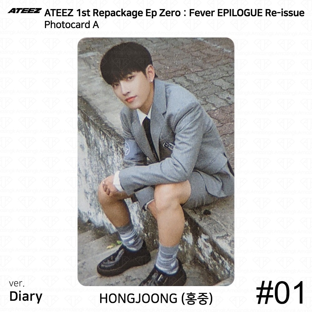 ATEEZ 1st Repackage EP Zero : Fever Epilogue Figure ver Re-issue