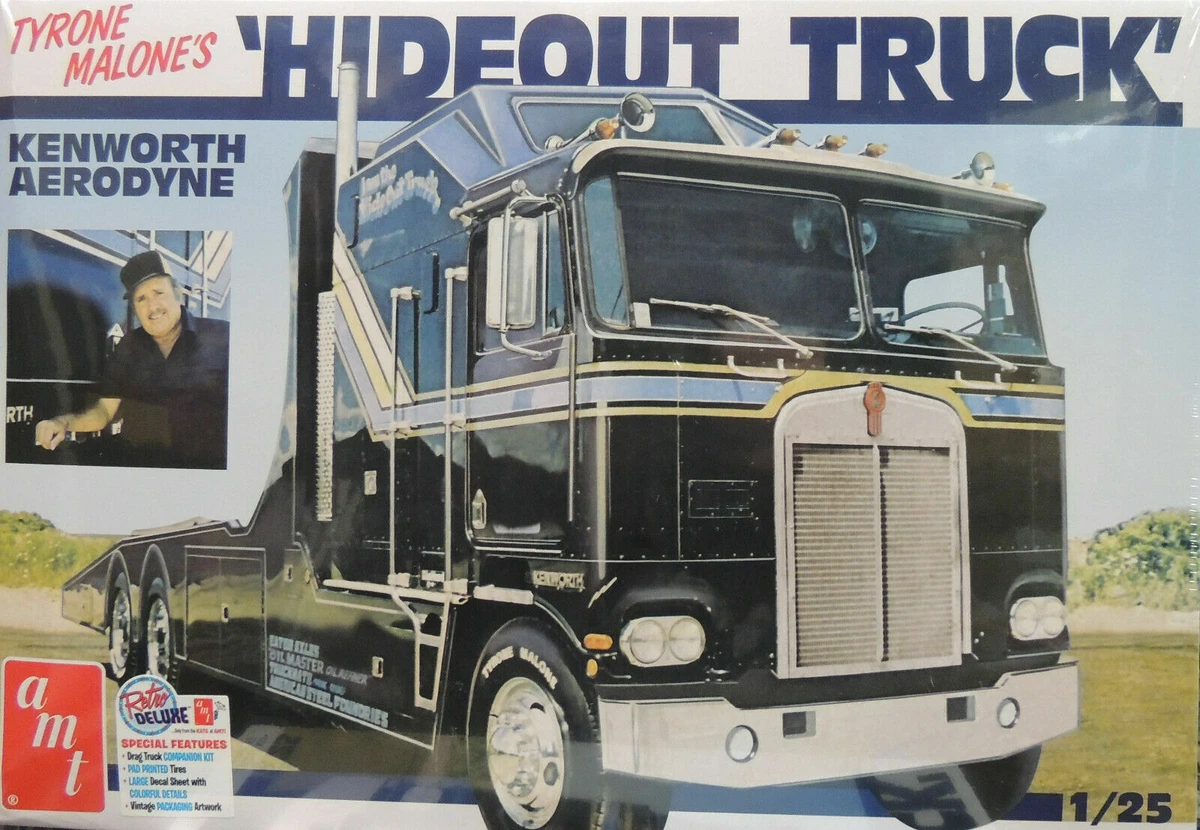 AMT 1/25 Scale Model Kit - Skill 3 Tyrone Malone's Kenworth Aerodyne Hideout Truck