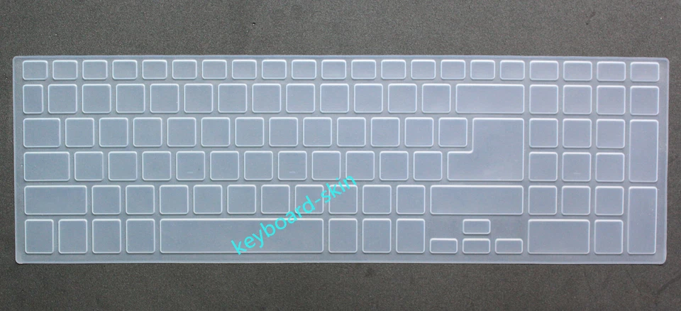 US Keyboard Skin Cover Protector for Gateway NV76R NV77H NV75S NV57H NV57H22C - Image 2 of 4