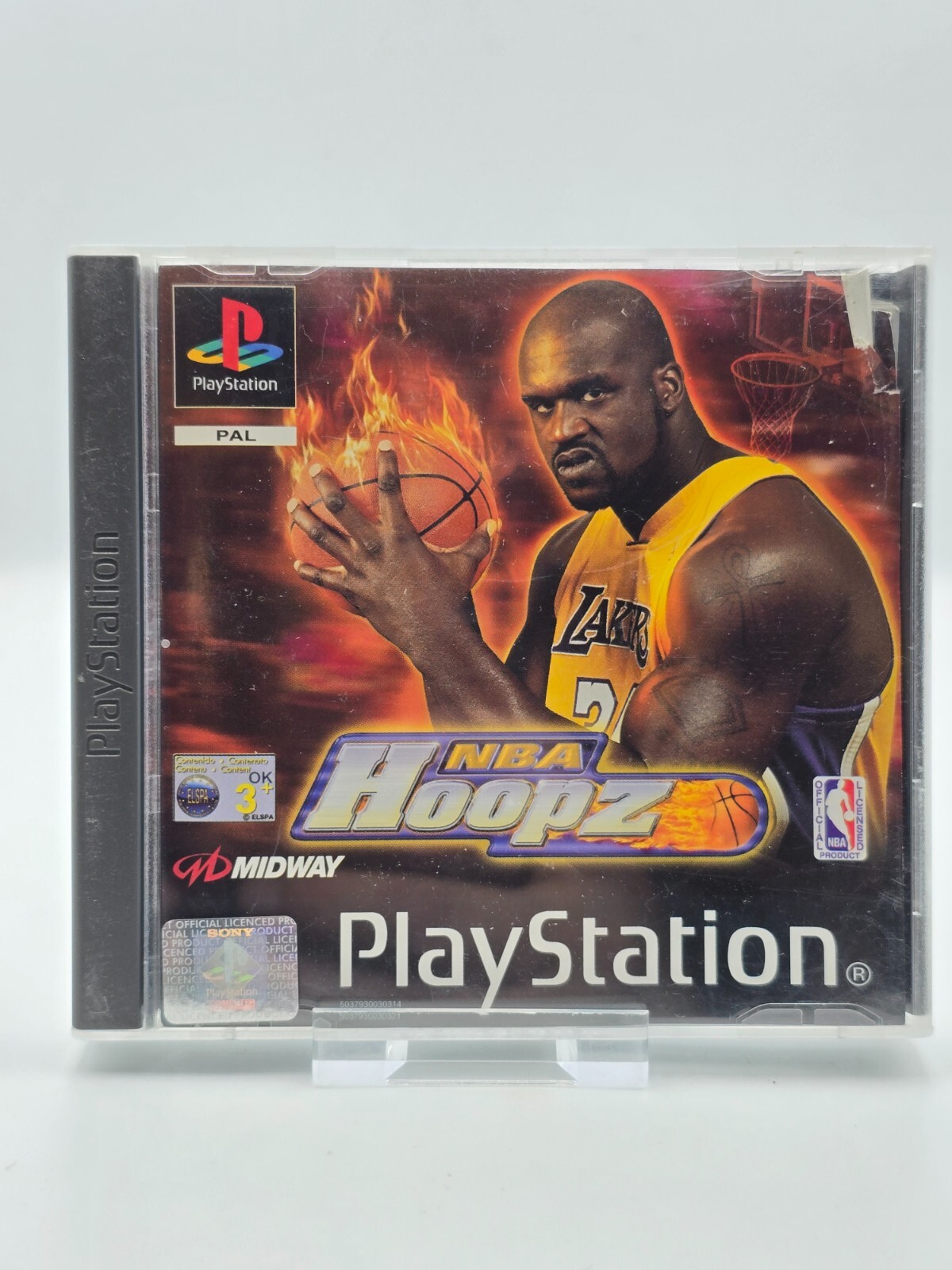 NBA Hoopz (PS1 PAL) (A Clean Disc) *