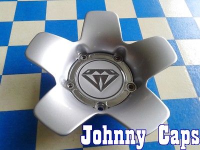 AZEV Wheels [67] SILVER Center Caps # AZK31002 Custom Wheel Metal Center Cap (1)