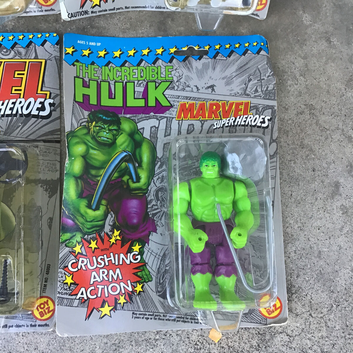 Vintage Lot of 4 1990's Toy Biz Marvel Super Heroes Vintage Vintage Lot of 4 1990's Toy Biz Marvel Super Heroes Vintage