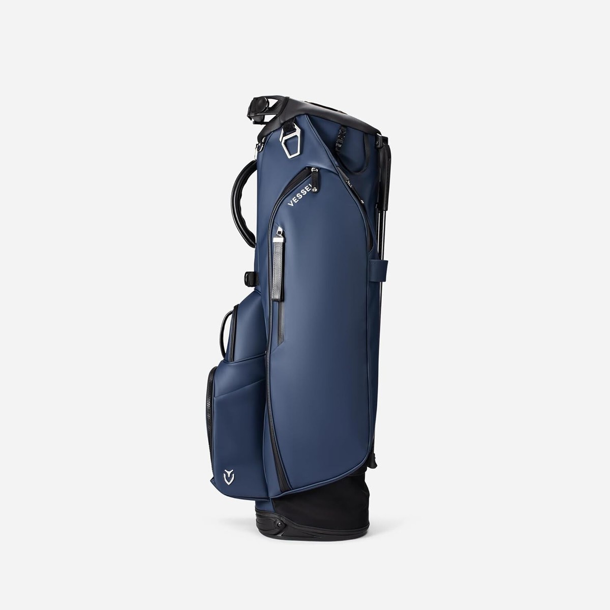 VESSEL Golf Men's Caddy Bag PLAYER 5.0 Double Strap 8.5 x 47 inch