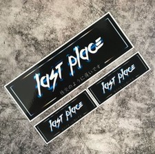 3 x Last Place Car Decals Sticker