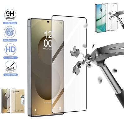 For Samsung Galaxy S25 Ultra/S25+/S25 Tempered Glass Screen Protector (1/2 Pack)