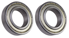 2 Each 6006-ZZ, 6006-2Z, 9106KDD Shielded Radial Ball Bearing 30X55X13 SpinCo