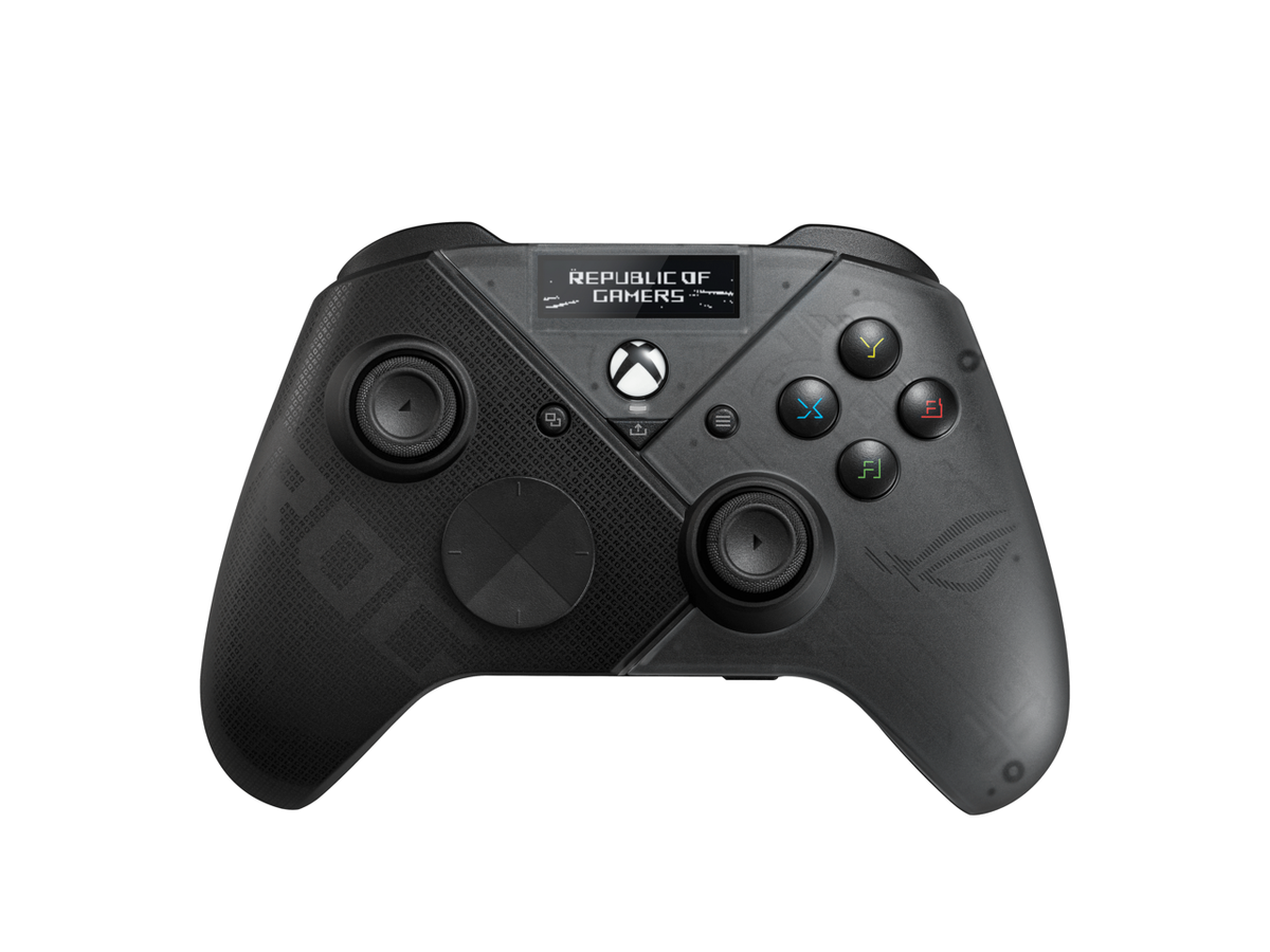 ASUS ROG Raikiri Pro gaming controller, OLED display, tri