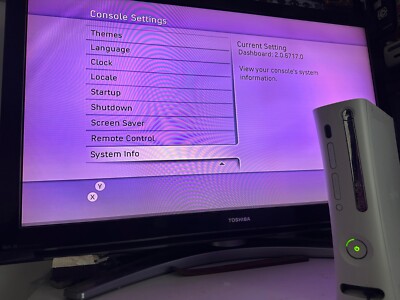 Stock Blades Dashboard Xbox 360 AV Console Fully Serviced