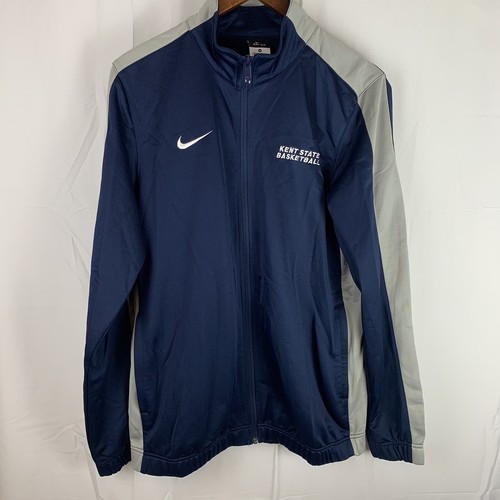 Nike Dri-Fit Kent State University Golden Flashes Basketball Full Zip Jacket Med