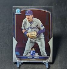 Gavin Cross Prospect 2023 Bowman Draft Chrome Card #BDC-55 Kansas City Royals
